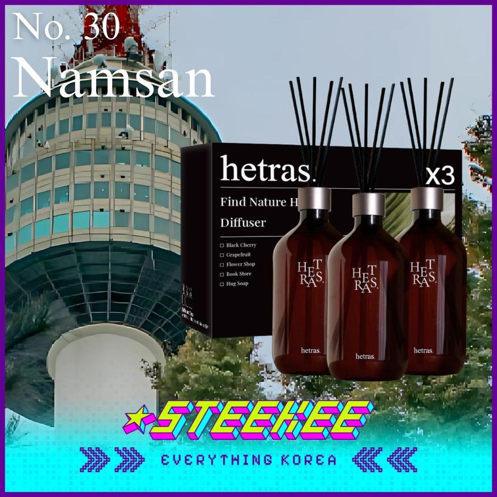 Hetras Premium Diffuser Home Fragrance Set of 3 1500ml by Steekee Korea 3050