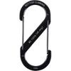 Nite Ize S-Biner Stainless Steel Carabiner #5 Black 3.5 in (8.9 cm) Multi-Use Clip
