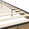 Bed Frame Rustic Oak Design 80 x 200 cm Engineered Wood