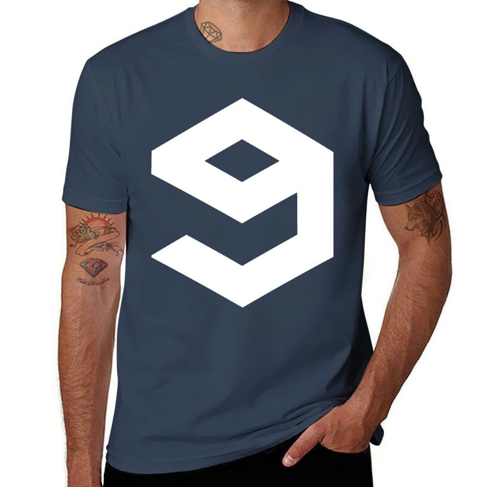 9gag Logo Classic Tshirt Comfortable Workout Short Sleeve Shirt S