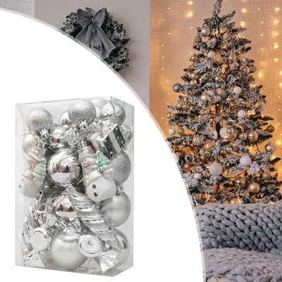 Christmas Ball Ornaments Set Crafts Decorative Hanging