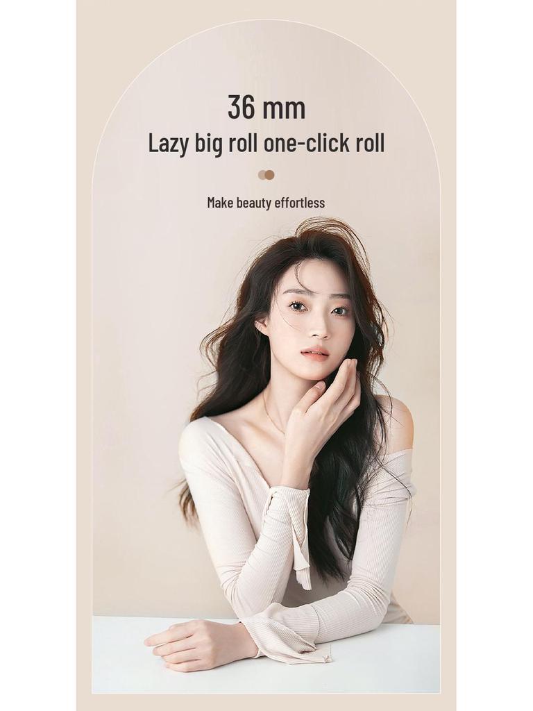 36mm Automatic Curling Iron: Gentle Hair, Wave Curler with Korean-style Negative Ions
