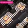 Car Floor Mats for All Seasons, Driver's Seat Carpet-Style Semi-Enclosed Single-Piece Diatomaceous Earth Anti-Slip and Water-Absorbing Car Floor Mat