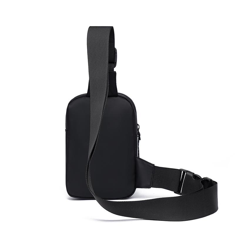 Men's Chest Bag Crossbody Bag Sports Waist Bag Water-repellent Shoulder Bag