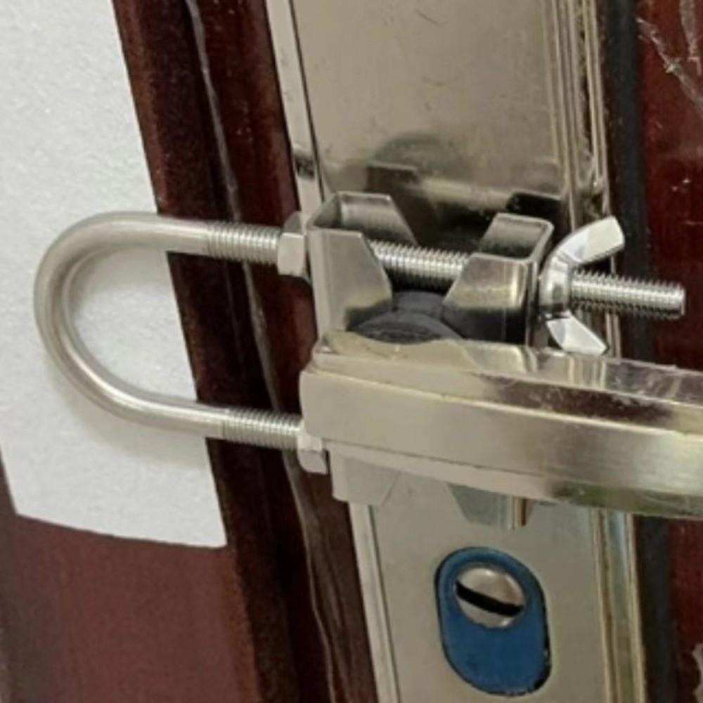 Anti-pry Anti-theft Door Lock Adjustable Hotel Door Lock Security Door Stopper  Toddlers Protection