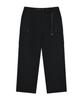 COVERNAT Semi-Wide Fleece-Lined Cargo Easy Pants Black