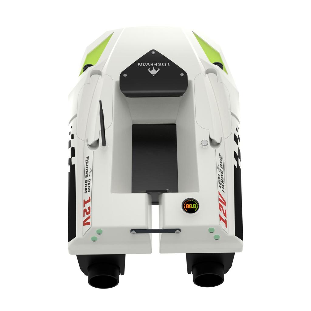 LOKEEVAN D50B Barcă Momitoare GPS 500m Sistem Dublu de Poziționare prin Satelit GPS+Beidou Barcă de Pescuit cu Telecomandă Alimentare 12V