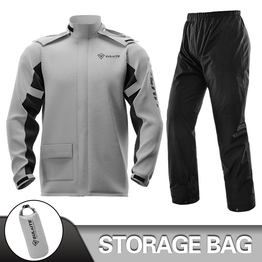 Motorcycle Raincoat Suit Rainstorm Prevention Jacket Pants Camping Hiking Fishing Raincoat Moto Raincoat Motorcyclist Rider Rain M