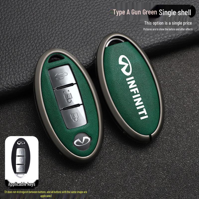 Чехол для ключа Infiniti для женщин: Совместим с QX50, Q50L, QX60, Q70L, QX30, G25.