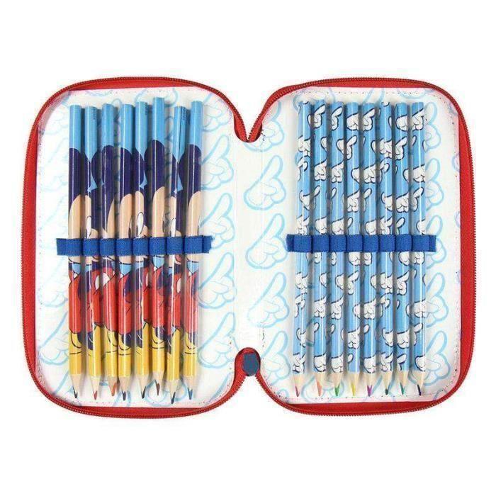 Trousse À Crayons - Ocio Stock - Disney Mickey - 12,5x19,5x6,5cm - Enfant - Mixte