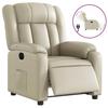 VidaXL Fauteuil Inclinable Électrique, Chaise de Relaxation avec Dossier, Siège avec Accoudoirs, Fauteuil TV de Salon, 3205251