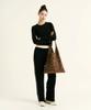 Stylehan Zebra Shopper Bag Bronze Gold
