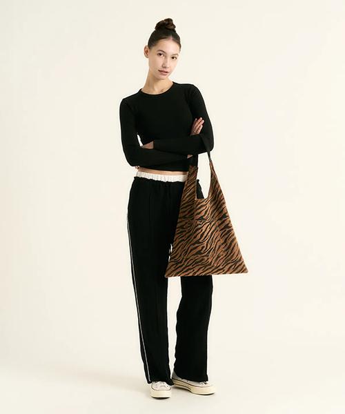 Stylehan Zebra Shopper Bag Bronze Gold