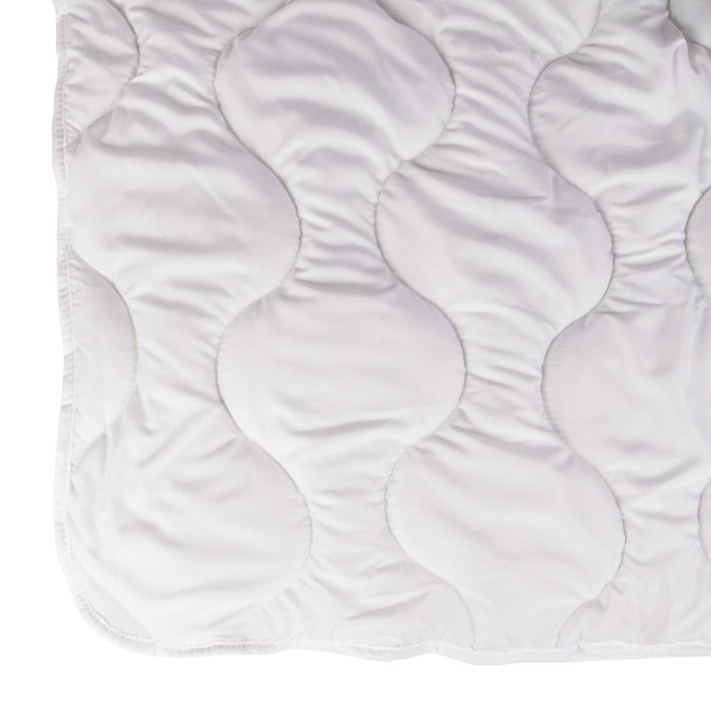 All-season duvet 200x220 quilted, anti-allergic filling DUO white