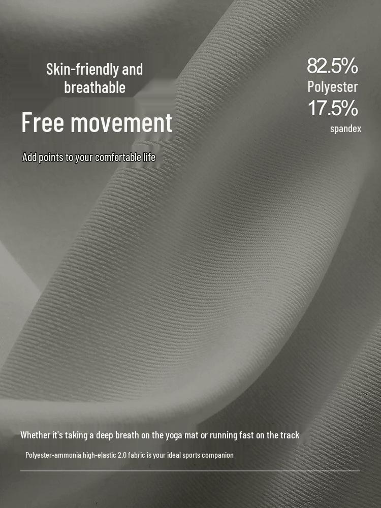 Dvoudílná sukně na jógu s kontrolou bříška, vysokým pasem a plisovanou klopou proti rozpakům pro ženy