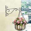 Hanging Plants Bracket Exquisite Garden Decor Portable European Style Flower Pot Wall Planter for Balcony
