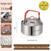 Zhenbobo Outdoor Stainless Steel Camping Kettle