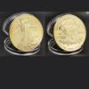 American Liberty Goddess Of Freedom Medal Gold Plated Commemorative Coin