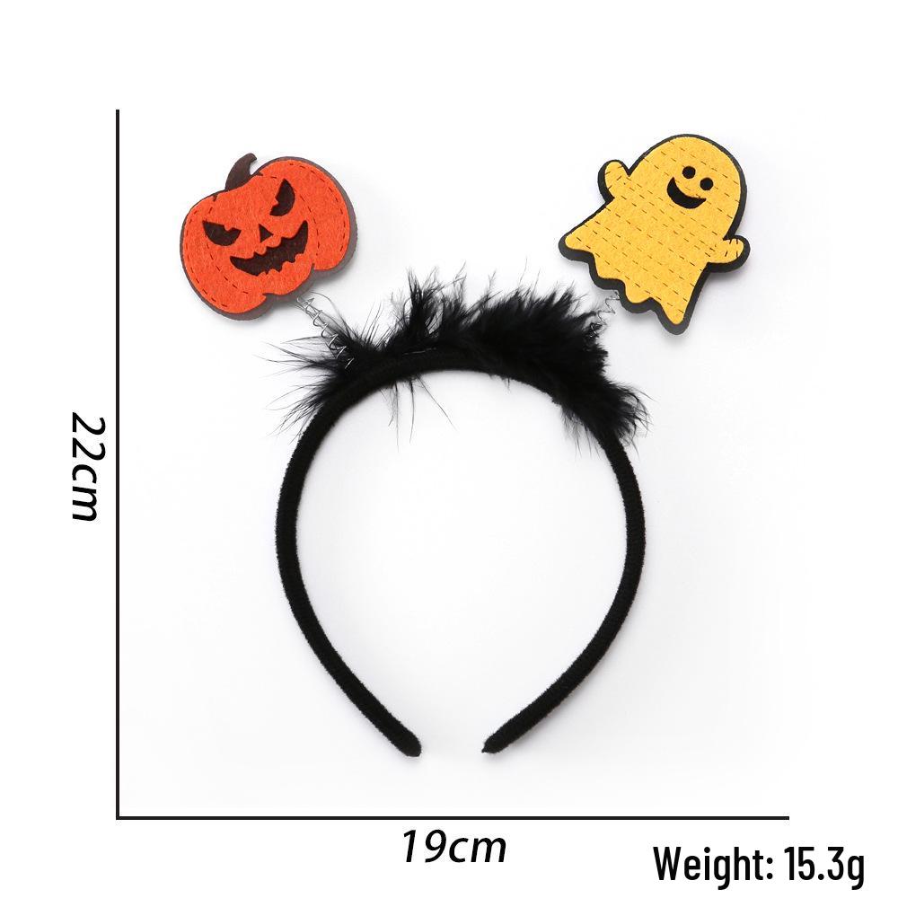 Bentiță de Halloween 2025 Accesorii de Păr: Recuzită festivă pentru Festivalul Fantomelor și adunări de petrecere