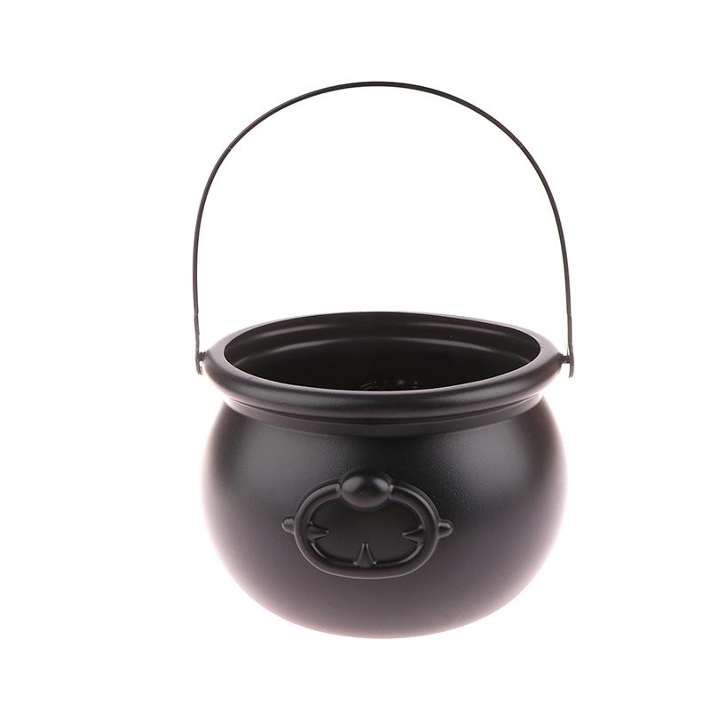 Большой волшебный котел ведьмы, украшение, реквизит для вечеринок на Хэллоуин, ирландские вечеринки, центральные украшения стола, подставка для конфет, украшения стола на Хэллоуин