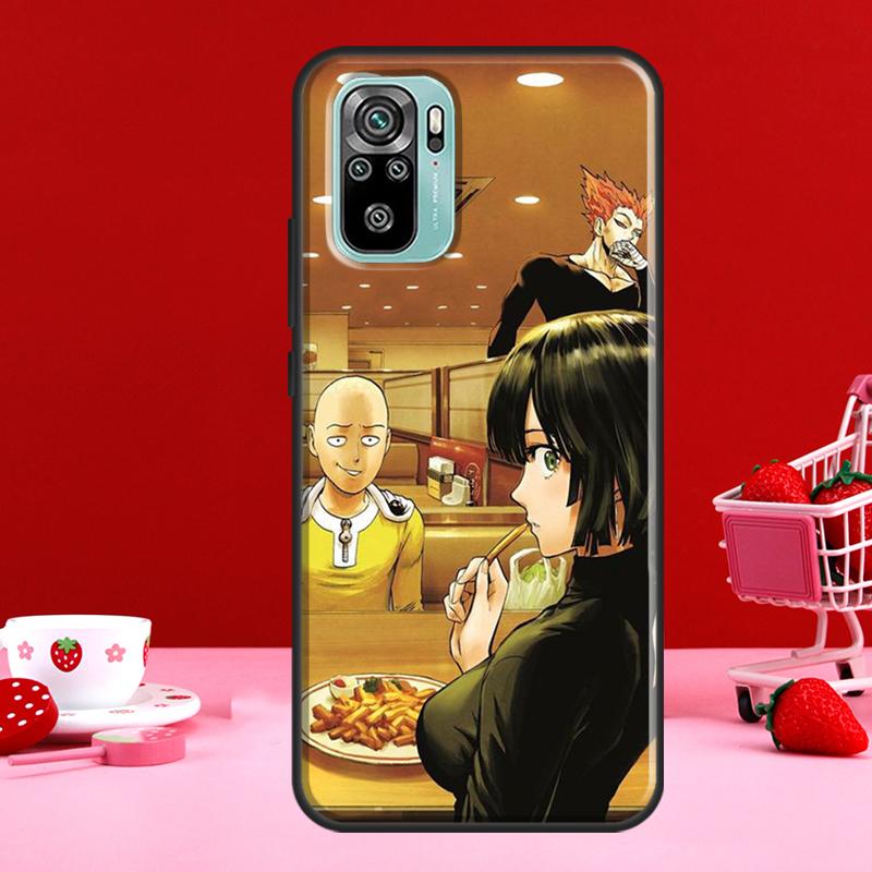 One Punch Man Anime For Redmi Note 10 Pro Case For Redmi Note 11 Pro Note 8 9 Pro 9S 10S 11S 9C 9A 9T Cover