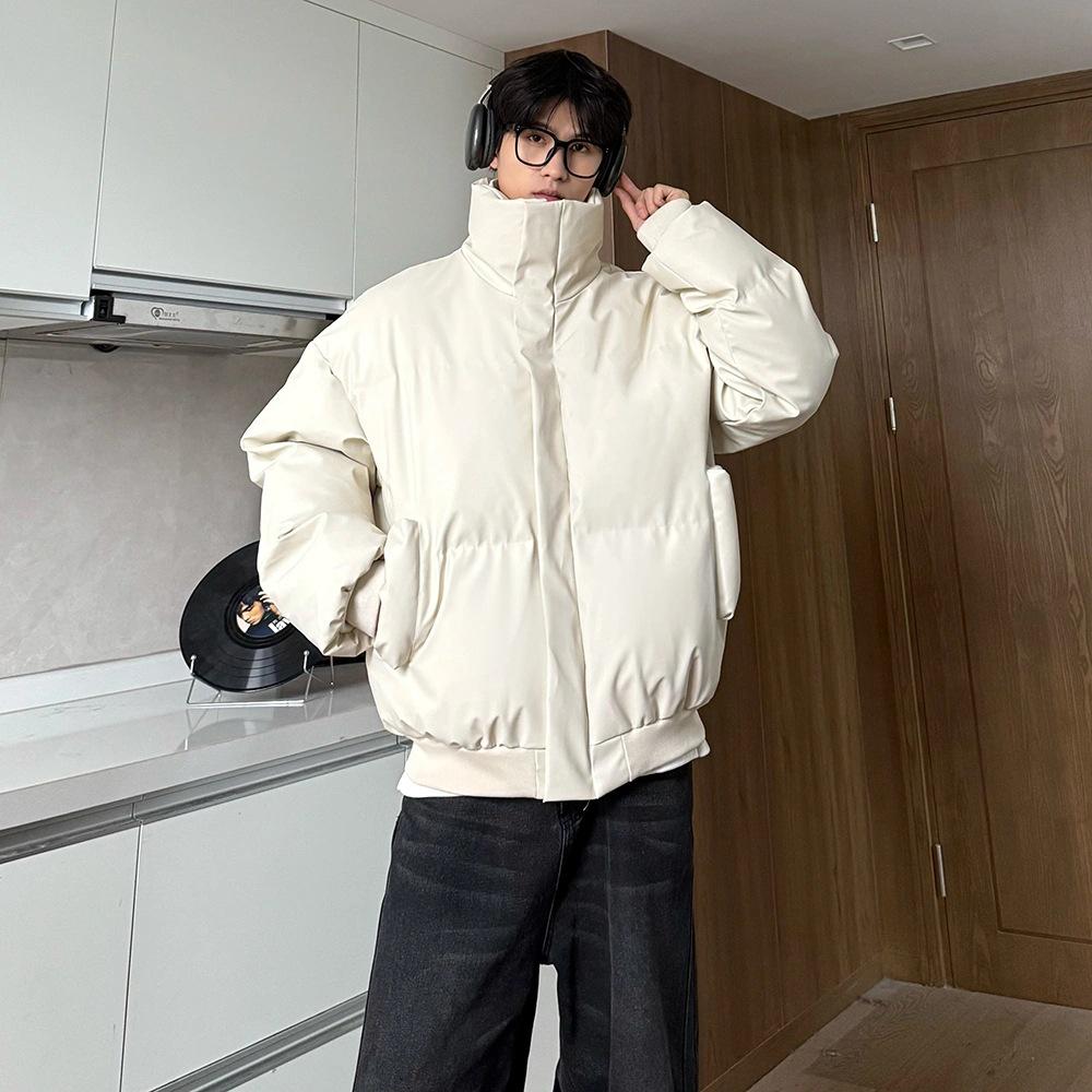 Двухкомпонентный хлопковый жакет крупной вязки для тяжелой промышленности 2XL грязно-белый