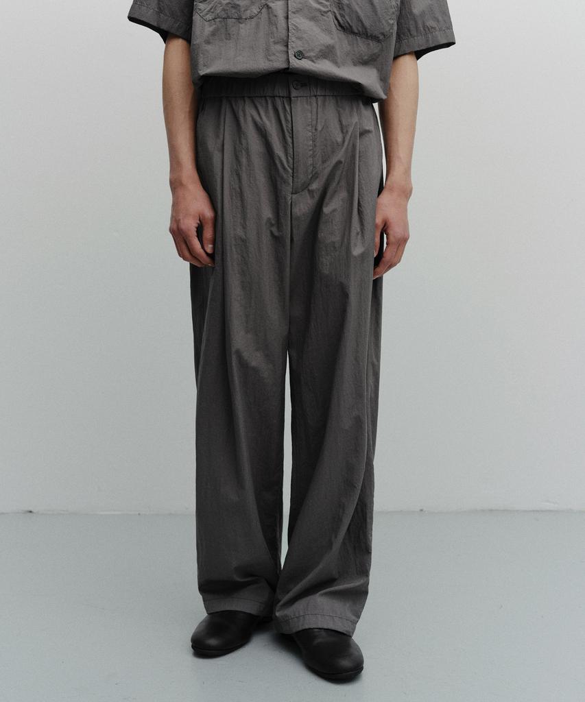 ANOTHER OFFICE Flow Banding Easy Pants (Graphite)