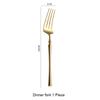 Bright Gold 18/10 Stainless Steel Luxury Cutlery Dinnerware Tableware Knife Spoon Fork Chopsticks Flatware Set Dishwasher Safe