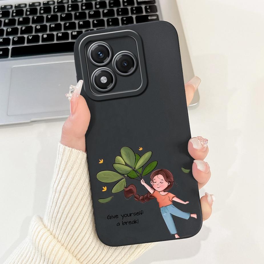 For Honor 400 Lite Case ABR-NX1 Cool Fashion Candy Painted Cover 6.7'' Soft TPU Matte Phone Case For Honor 400 Lite 400Lite Bags