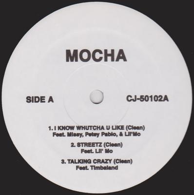 12-Zoll Schallplatte MOCHA - I Know Whutcha U Like CJ50102 Eigenpressung Unbekannt Rap & Hip-Hop/R&B Gebraucht