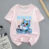 Loose Comfortable Summer Devil Hunter Style Front Back Printed Youthful Fashionable Soft Breathable Women's T-shirt