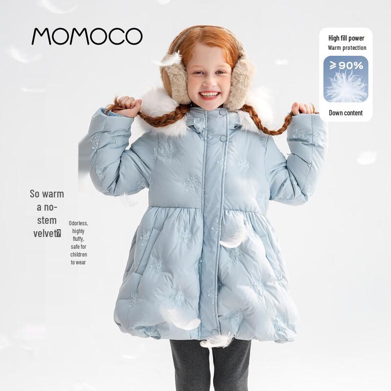 Зимняя модная пуховая куртка для девочек MOMOCO 2025 90