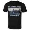 Beastie Boys Vintage Red White Logo Print Tee Retro Hip Hop Streetwear Casual Unisex