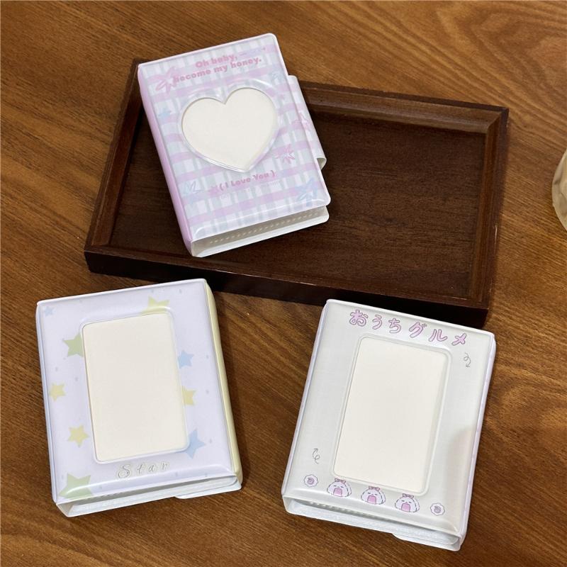 Original Design Snapper Sushi One-square Photocard Album 3 Inch Kpop Idol Photocard Collection Book with Pendant INS Style 2025