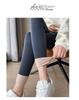 Women's High Waist Butt-Lifting Slim Fit Yoga Pants - Thin Cotton, Plus Size, Spring/Autumn Outerwear