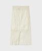 Noir For Woman Wrinkle Texture Long Skirt (Buttercream)