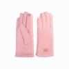 Deer Skin Lamb Wool Warm Gloves For Men And Women Cycling Skiing Gloves With Thick Velvet Gloves