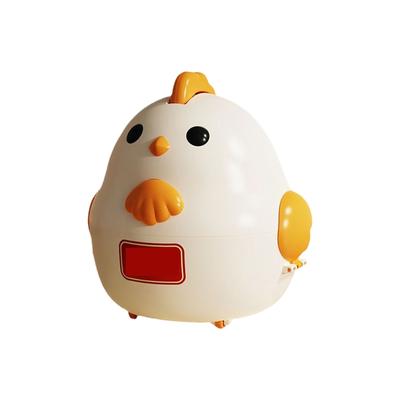Quebra-cabeça Infantil Forma de Galinha Correspondência de Cores Treino de Coordenação Mão-olho Brinquedo de Educação Precoce Inteligente