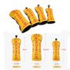 Cover Driver Golf Covers Replacement Guard with Lucky Charm Pattern and Numbers