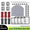 Fit For ( Roborock Saros 10 / S9 MaxV Ultra / G30 ) Vacuum Parts Main Roller Side Brush HEPA Filter Mop Cloth Dust Bag