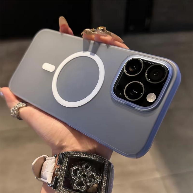 Magsafe matte skin feeling gradual change color applicable to Apple iPhone11Pro mobile phone case new 11 simple all-inclusive