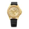 [Timex] Trend Watch Quartz Water Resistant Mineral Glass Gold Dial TW2W10900 Unisex
