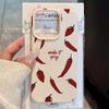 Pimenta Malagueta Vermelha Deixe Picante Padrão Design Capa Protetora para Série iPhone 17 16 15 14 13 12 11 16E Pro Max Plus