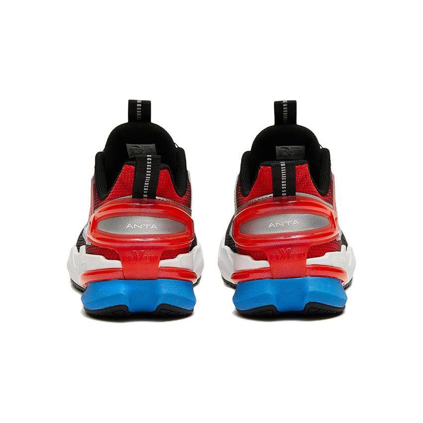 Anta Kids Xunxing Cushioning Training Shoes Kids Sneakers Black Red Blue 312315521-6