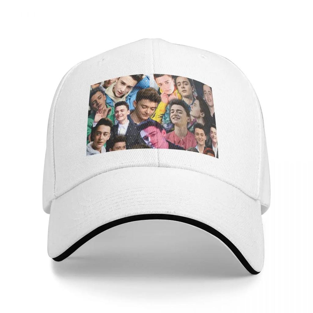 noah schnapp collage Baseball Cap Winter hat Luxury Unisex Hat Hat Luxury Brand Anime Unisex Womens