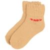 Hokalon Warm Full Round Sizes HKL06 Socks, Fleece-Lined, Pile, Thick, Toe, Short, Ankle, 23-25cm, 2-Pair, Unisex, Beige, (2-Pair Beige)