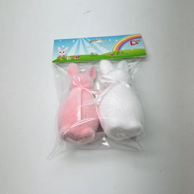 Easter Rabbits Ornament Honeycomb Paper Bunny Desktop Decor  Easter Festival Party Garden Yard Decorations Happy Easter Gift