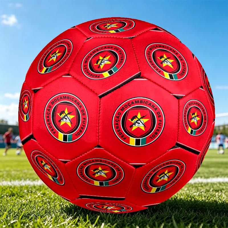 1pc FIFA World Cup Theme Pattern Football, Standard Size 5 Soccer Ball Stylish Sport Football for Competition Play and Training