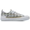 Disney x Li Ning Breathable Slip Resistant Cushioning Low top Skateboard Shoes Unisex Gray White AGCR177-3