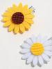 Small Sunflower Daisy Hair Clips for Girls Flower Hairpin Side Bangs  Barrettes Children Handmade Hairgrip Kids Hair Accessories